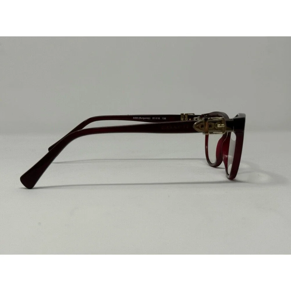 Coach Eyeglass Frames HC6087T 51-16-135 Burgundy 5393